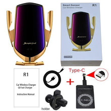 Carregar imagem no visualizador da galeria, Wireless smart sensor car charger