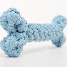 Carregar imagem no visualizador da galeria, 5 Pieces Chewable Cotton Pet Rope in Bone Shape