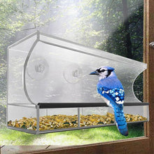 Carregar imagem no visualizador da galeria, Window Bird Feeder - Clear Wild Bird Watching