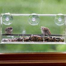 Carregar imagem no visualizador da galeria, Window Bird Feeder - Clear Wild Bird Watching