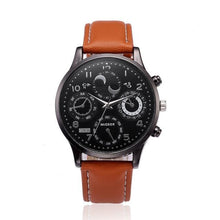 Carregar imagem no visualizador da galeria, Relógio Alloy Masculino - Business relógio 016 AmploTech Marrom