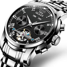 Carregar imagem no visualizador da galeria, Relógio Automático em Aço - Steel Watch OLEVS relógio 045 AmploTech Preto 2