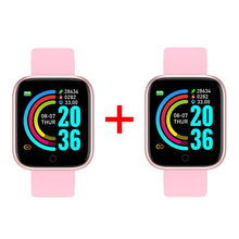 Carregar imagem no visualizador da galeria, Relógio inteligente POWERWATCH Fitness À Prova D 'Água COMPRA 1 LEVA 2 relógio 009 AmploTech ROSA E ROSA