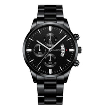 Carregar imagem no visualizador da galeria, Relógio Masculino Cuena Estilo Inox - Luxury Watch relógio 019 AmploTech Preto