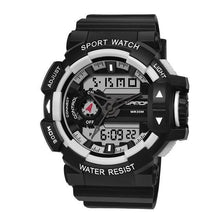 Carregar imagem no visualizador da galeria, Relógio Shock General - Adventure Watch relógio 047 AmploTech Preto com Branco
