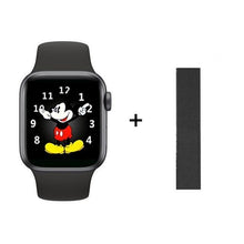 Carregar imagem no visualizador da galeria, SmartWatch IWO 13 - Ultra Tech eletronicos 074 AmploTech Preto +Pulseira Extra Milanese