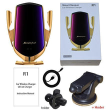 Carregar imagem no visualizador da galeria, Wireless smart sensor car charger
