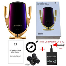Carregar imagem no visualizador da galeria, Wireless smart sensor car charger

