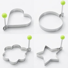Carregar imagem no visualizador da galeria, 4 Pieces Stainless Steel Fried Egg Mold
