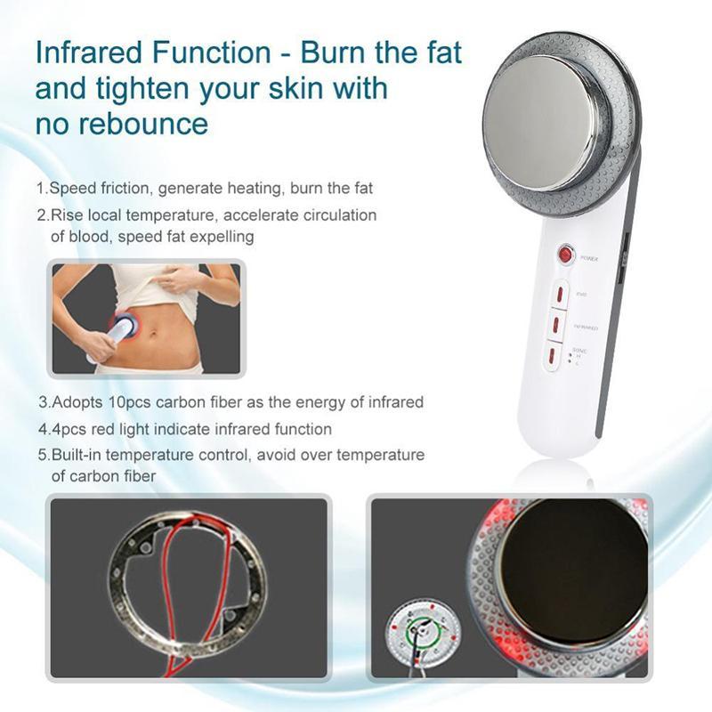 Infrared Ultrasonic Cavitation Device - 3 in 1