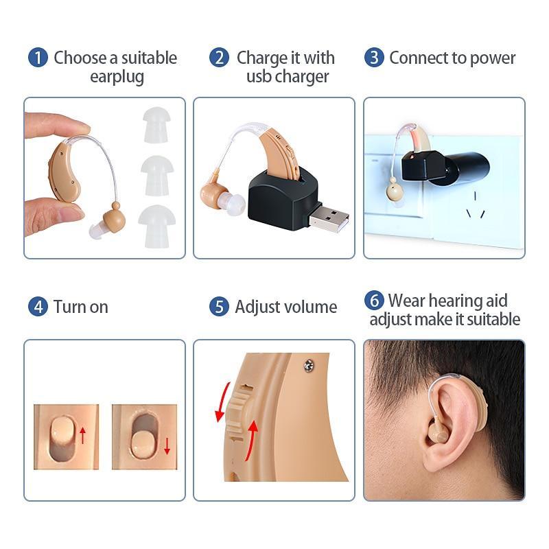 Rechargeable Hearing Aid - Individual