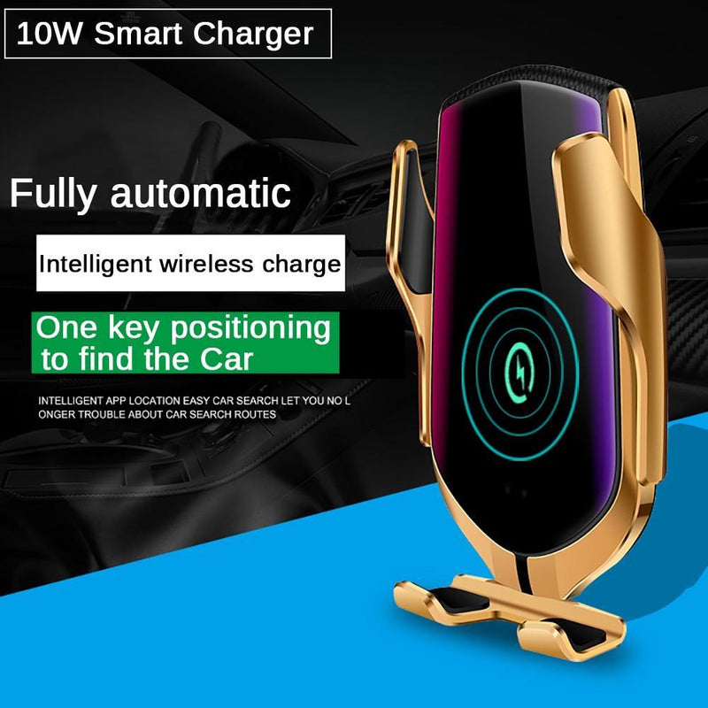 Wireless smart sensor car charger