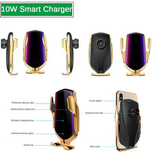 Carregar imagem no visualizador da galeria, Wireless smart sensor car charger
