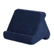 Carregar imagem no visualizador da galeria, Almofada Suporte Para Tablet e Celulares - Confy Support eletronicos 072 AmploTech Azul Marinho 
