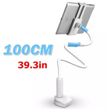 Carregar imagem no visualizador da galeria, Apoio Tablet Maleável - Long Arm Stand Tablet eletronicos 076 AmploTech 100cm blue 
