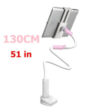 Carregar imagem no visualizador da galeria, Apoio Tablet Maleável - Long Arm Stand Tablet eletronicos 076 AmploTech 130cm pink 
