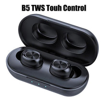 Carregar imagem no visualizador da galeria, Fone Bluetooth Stereo - Bluetooth Earpods eletronicos 063 AmploTech B5 TWS Black 
