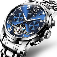 Carregar imagem no visualizador da galeria, Relógio Automático em Aço - Steel Watch OLEVS relógio 045 AmploTech Azul 2 
