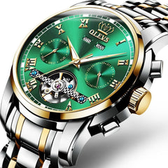 Automatic Steel Watch - Steel Watch OLEVS