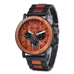 Men's Wooden Bird Watch - Wood Elegancy