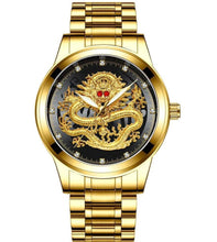 Carregar imagem no visualizador da galeria, Relógio Dragon Luxury Oriental relógio 007 AmploTech Gold + Black 
