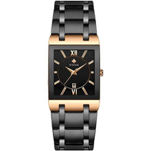 Carregar imagem no visualizador da galeria, Relógio Exclusivo Quartzo À Prova D'água - Premium Watch relógio 034 AmploTech Preto - Rosê 

