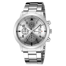 Carregar imagem no visualizador da galeria, Relógio Masculino Geneva - Classic Watch relógio 021 AmploTech Prata 
