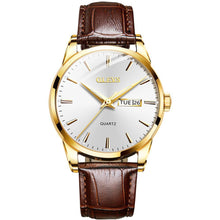 Carregar imagem no visualizador da galeria, Relógio Quartzo de Luxo - Golden Watch relógio 042 AmploTech Dourado/Branco 
