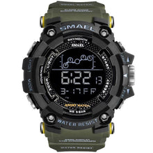 Carregar imagem no visualizador da galeria, Relógio Smael Militar 1802 - Digital Watch relógio 024 AmploTech Pulseira Militar 
