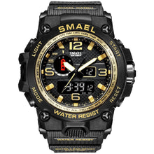 Carregar imagem no visualizador da galeria, Relógio Smael Shock - Militar Watch relógio 032 AmploTech Dourado 
