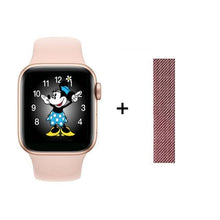 Carregar imagem no visualizador da galeria, SmartWatch IWO 13 - Ultra Tech eletronicos 074 AmploTech Rosa +Pulseira Extra Milanese 
