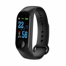 Carregar imagem no visualizador da galeria, Smartwatch Tracker Fitness M3 - Sports Smartwatch relógio 020 AmploTech Preto 
