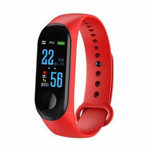 Carregar imagem no visualizador da galeria, Smartwatch Tracker Fitness M3 - Sports Smartwatch relógio 020 AmploTech Vermelho 
